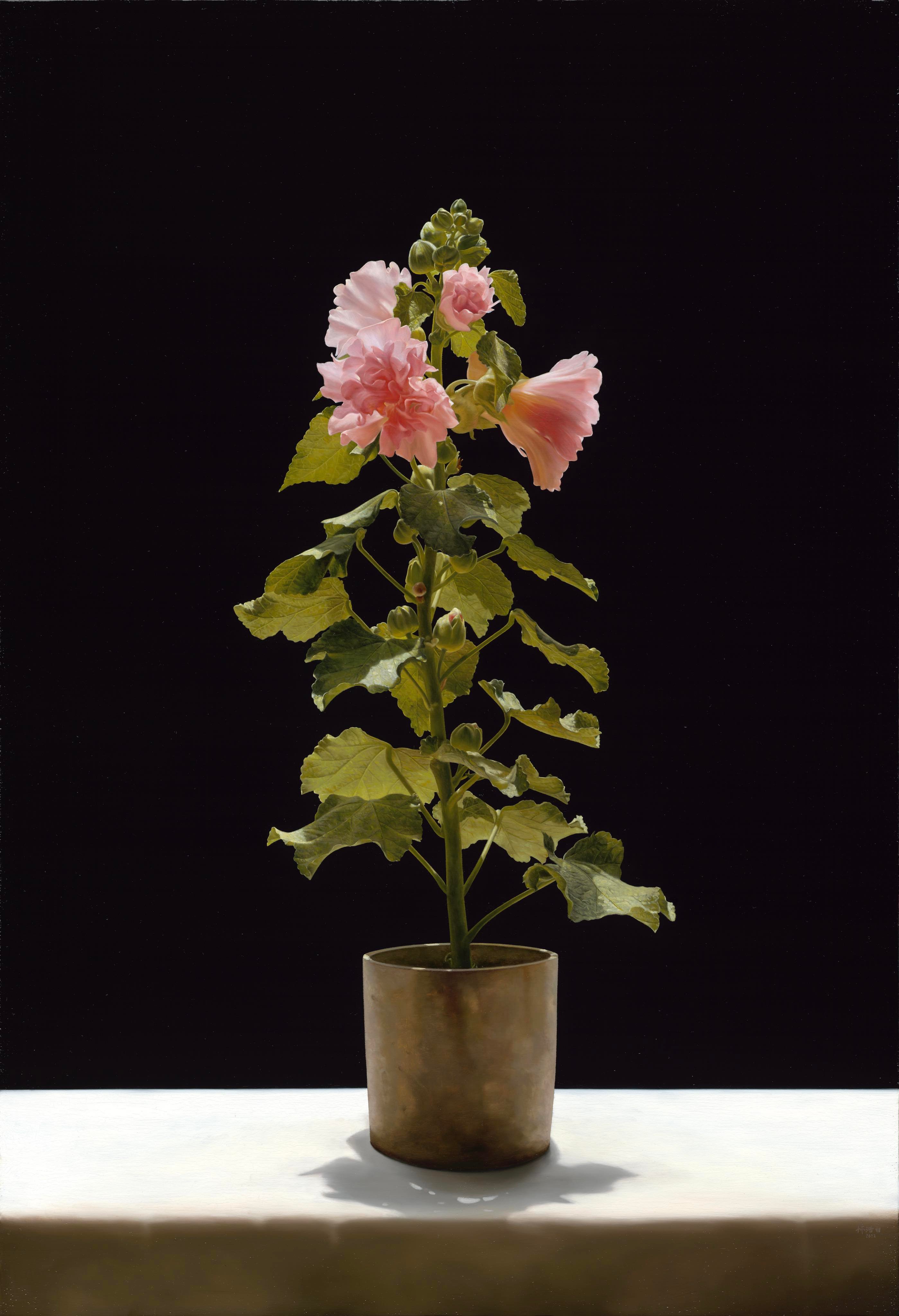 Splendid Light artworks|韶光作品-Splendid Light No.5|韶光 No.5,Oil on linen mounted on
					panel|油彩木板裱麻,91 x 62 cm|2021
