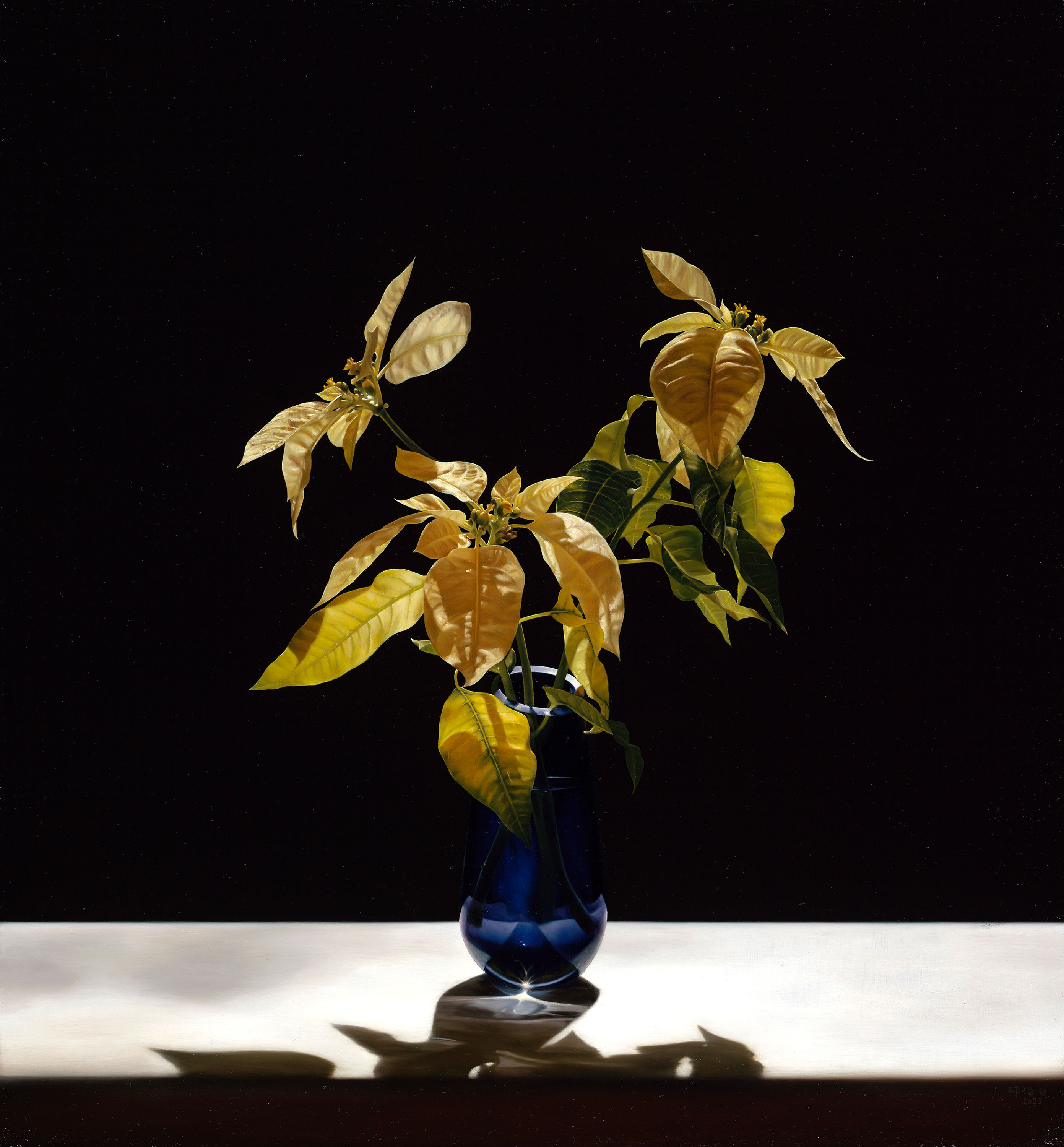 Splendid Light artworks|韶光作品-Splendid Light IX|韶光(九),Oil on linen mounted on
								panel|油彩木板裱麻,65 x 60 cm|2023